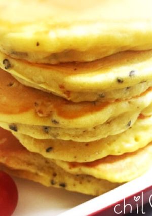 １歳のおやつ♡さつまいものホットケーキ-レシピのメイン写真