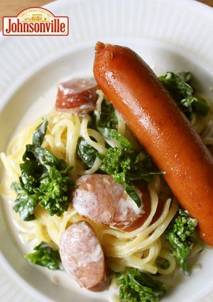 チェダーチーズ＆菜の花の生パスタ-レシピのメイン写真