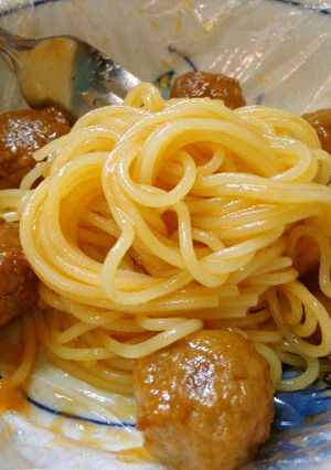 最速のミートボールスパゲティ-レシピのメイン写真