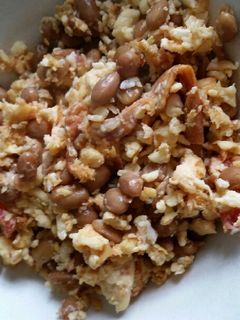 梅納豆のいり卵-レシピのメイン写真