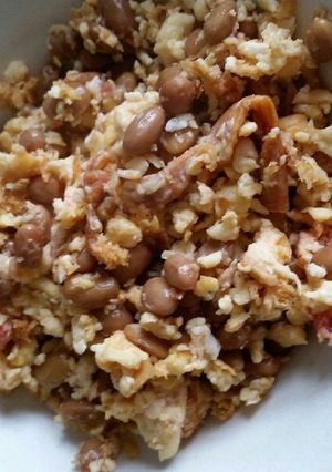 梅納豆のいり卵-レシピのメイン写真