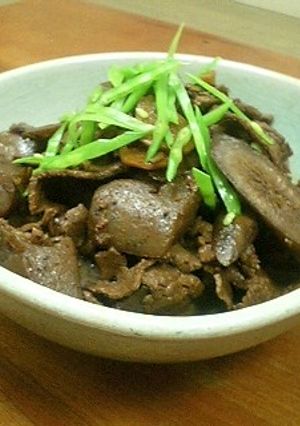 こんにゃくと牛肉の甘辛煮-レシピのメイン写真