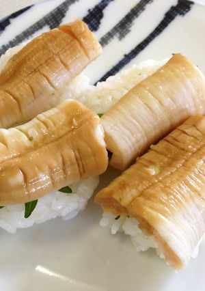 白ミル貝の寿司~ゆず酢醤油~-レシピのメイン写真