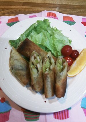 『パリパリ！洋風春巻き☆』-レシピのメイン写真