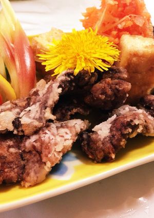 美味しいおつまみ☆お刺身クジラの竜田揚げ-レシピのメイン写真