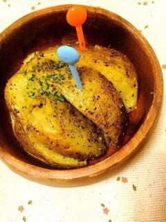カレー黒ごまのポテトフライ-レシピのメイン写真
