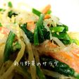ほうれん草とにんじんともやしのサラダ