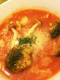 離乳食取分け★野菜スープとミネストローネ-レシピのメイン写真