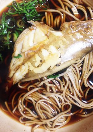 ダイエットに☆カワハギ蕎麦-レシピのメイン写真