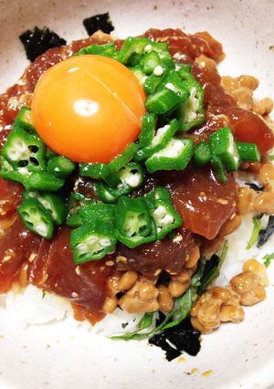 まぐろの漬け丼(ピリ辛)-レシピのメイン写真