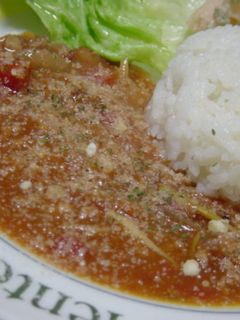 簡単☆トマト缶deしちゅ~かけごはん♪-レシピのメイン写真