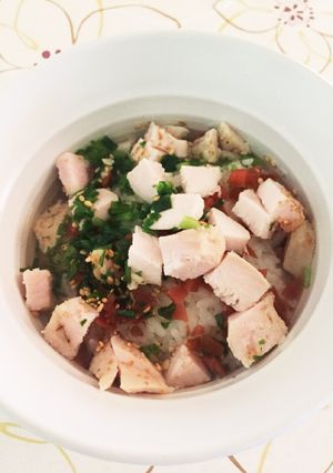 一人ご飯★残り物茶漬け-レシピのメイン写真
