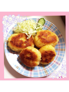 【簡単】親子でエビはんぺんコロッケ-レシピのメイン写真