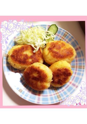 【簡単】親子でエビはんぺんコロッケ-レシピのメイン写真