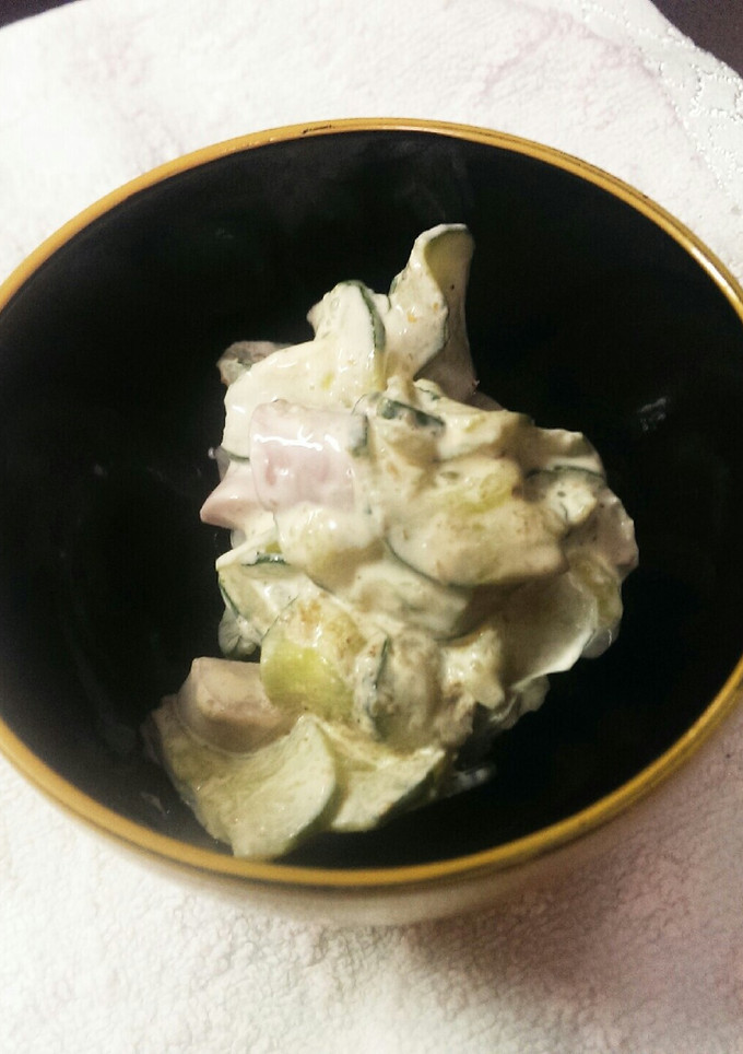 きゅうりと魚肉ソーセージのマヨあえ-レシピのメイン写真