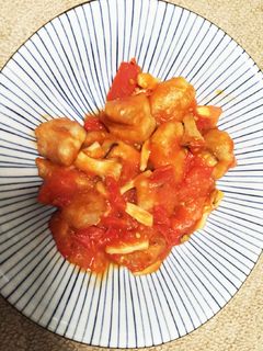 ヒレのトマト煮込み-レシピのメイン写真