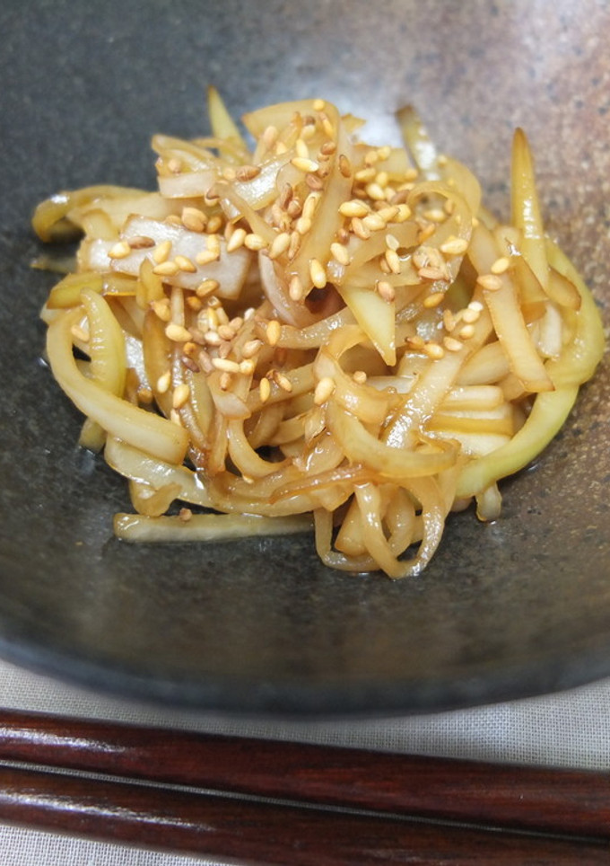 大根の皮の甘辛炒め-レシピのメイン写真
