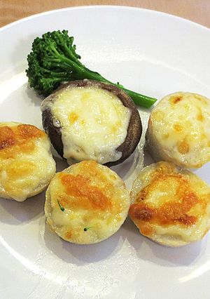 里芋と生椎茸のチーズ焼き-レシピのメイン写真