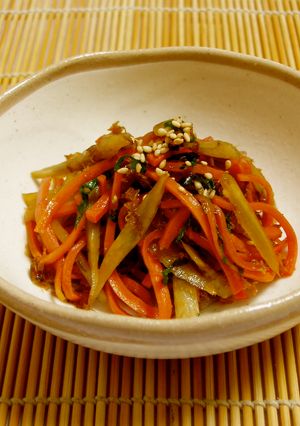 ＊青じそとおかか風味のきんぴら＊-レシピのメイン写真