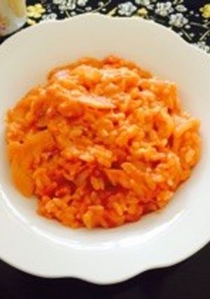 トマトチーズリゾット-レシピのメイン写真
