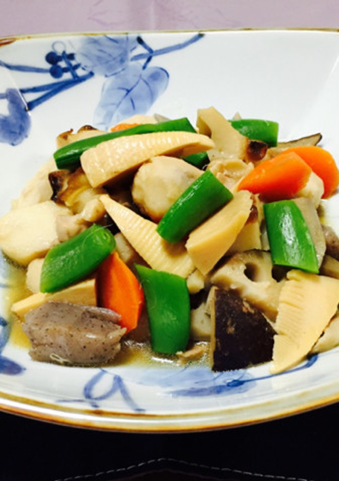 定番！おふくろ！根菜だらけの筑前煮-レシピのメイン写真
