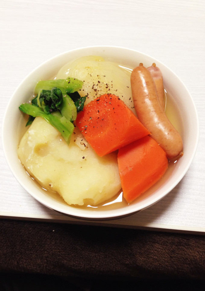 丸ごと野菜のポトフ-レシピのメイン写真