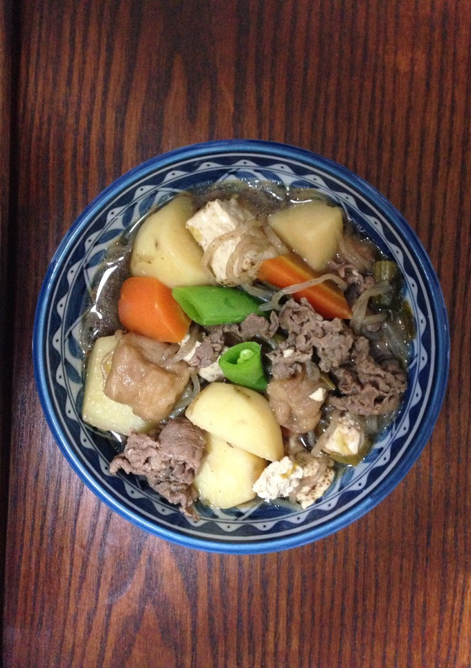 我が家のすき焼き風肉じゃが-レシピのメイン写真