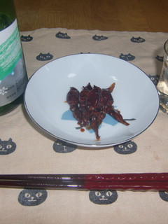 ホタルイカ素干しの醤油漬け焼き-レシピのメイン写真