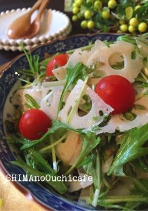 デパ地下風 シャキシャキ蓮根サラダ-レシピのメイン写真