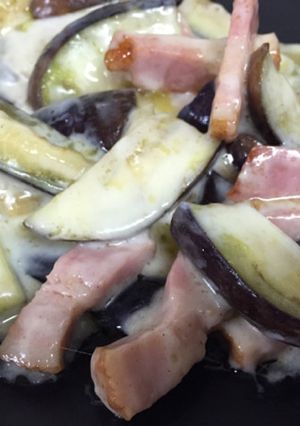 簡単☆なすとベーコンのチーズ焼き-レシピのメイン写真