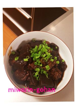名古屋風！赤味噌で濃厚、牛すじどて煮♪-レシピのメイン写真