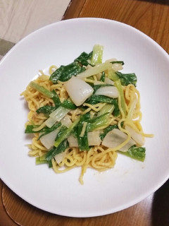 わけぎ焼きそば(おぬた)-レシピのメイン写真