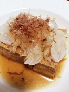 新たまねぎと厚揚のバター醤油-レシピのメイン写真