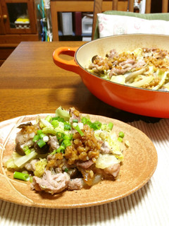 ルクルーゼで作る豚肉と野菜のみそ蒸し焼き-レシピのメイン写真