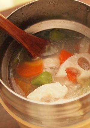 冷え性対策！ヘルシースープ弁当-レシピのメイン写真