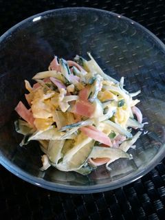 ハムきゅうり玉子サラダ-レシピのメイン写真