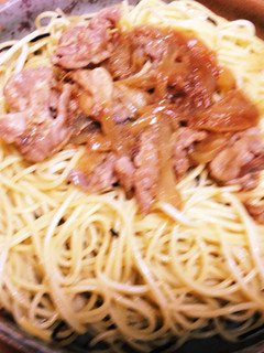 お茶漬けのもとde簡単スパゲティ-レシピのメイン写真