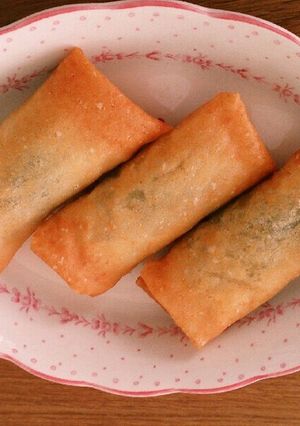 ささみ明太チーズ春巻き-レシピのメイン写真