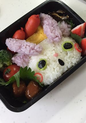 妖怪ウォッチ＊簡単＊コマさん弁当-レシピのメイン写真