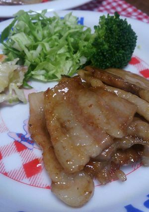 ご飯すすむくん！豚ばらで照り焼き-レシピのメイン写真