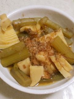 ふきと若竹の煮物-レシピのメイン写真