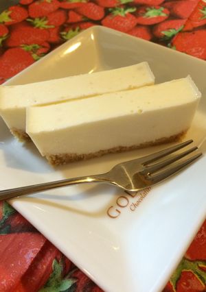 牛乳パックで簡単☆レアチーズケーキ☆-レシピのメイン写真