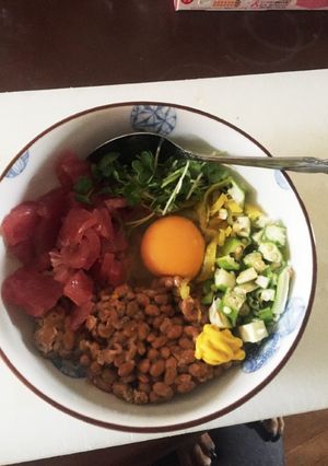 糖質制限★スペシャル納豆(糖質9g)-レシピのメイン写真