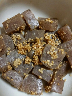 こんにゃくの胡麻みそ炒め-レシピのメイン写真