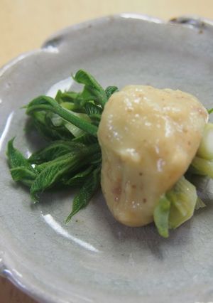 コシアブラのくるみ味噌和え-レシピのメイン写真