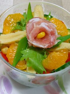 ジャーサラダ寿司 バラ-レシピのメイン写真
