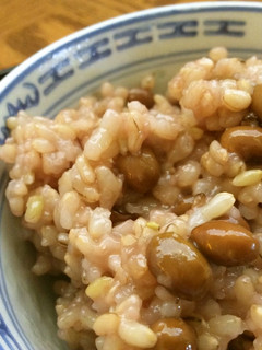 簡単、黒千石大豆入り玄米ご飯-レシピのメイン写真