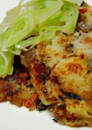 ひじきのお焼き風-レシピのメイン写真