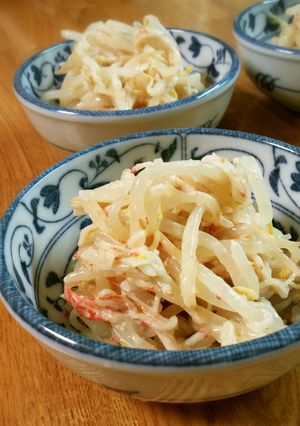 もやしとカニカマの味噌マヨサラダ☆-レシピのメイン写真