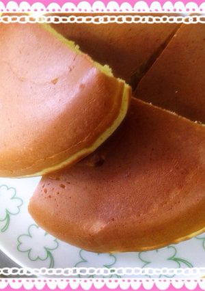 簡単☆厚ホットケーキ（21㎝フライパン）-レシピのメイン写真